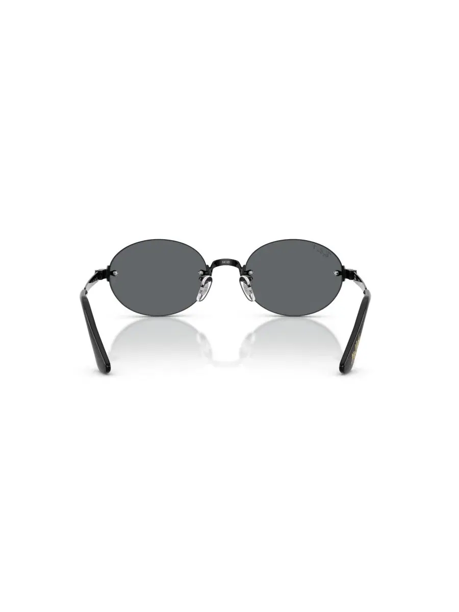 Овальные поляризованные солнцезащитные очки унисекс, RB3929 Ray-Ban — изображение 4 из 7, черный