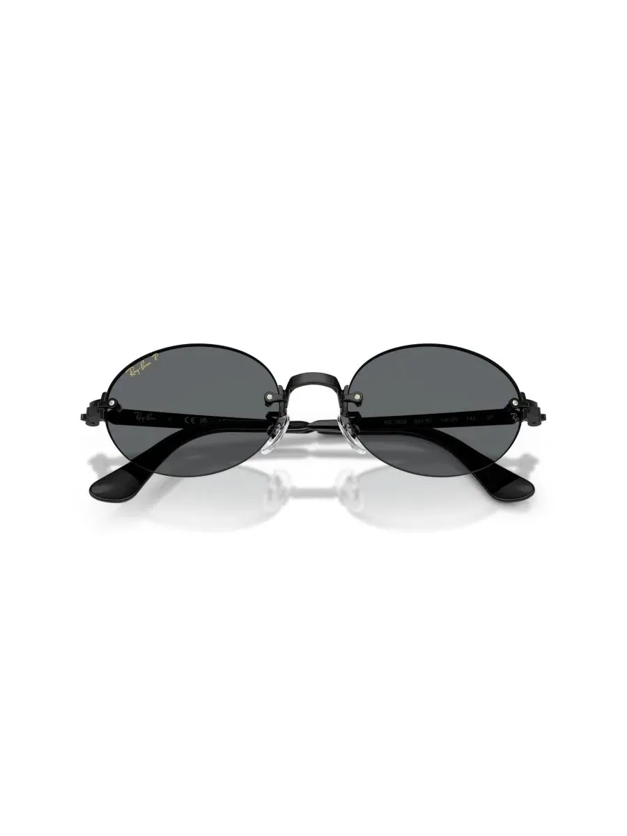 Овальные поляризованные солнцезащитные очки унисекс, RB3929 Ray-Ban — изображение 5 из 7, черный