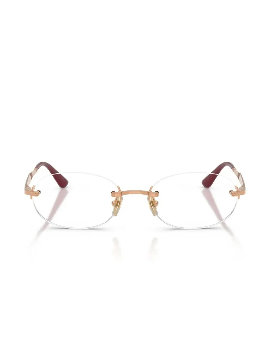 Женские круглые очки, VO4343 Vogue Eyewear — изображение 2 из 6, розовый золотистый