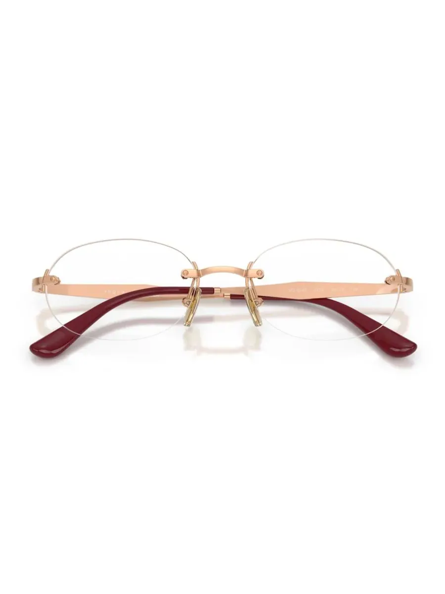 Женские круглые очки, VO4343 Vogue Eyewear — изображение 5 из 6, розовый золотистый