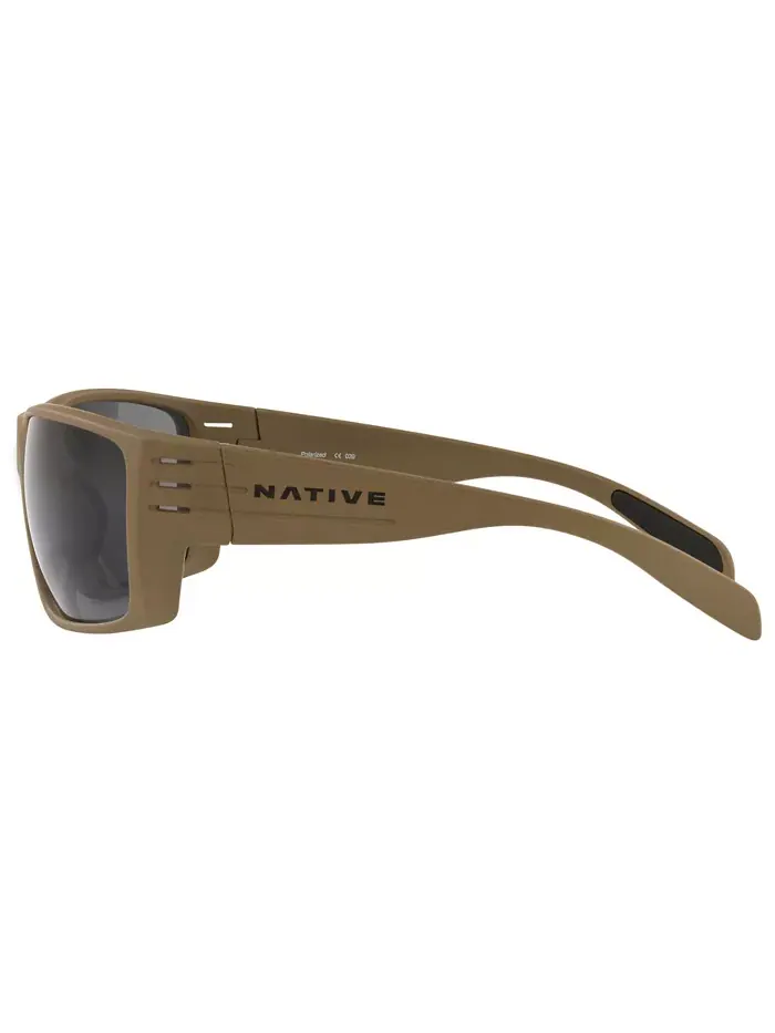 Мужские поляризованные солнцезащитные очки Native, XD9014 66 Native Eyewear — изображение 11 из 11, черный/серый