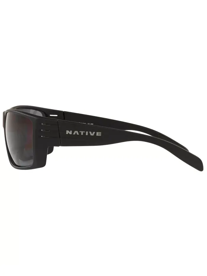 Мужские поляризованные солнцезащитные очки Native, XD9014 66 Native Eyewear — изображение 6 из 11, черный/серый