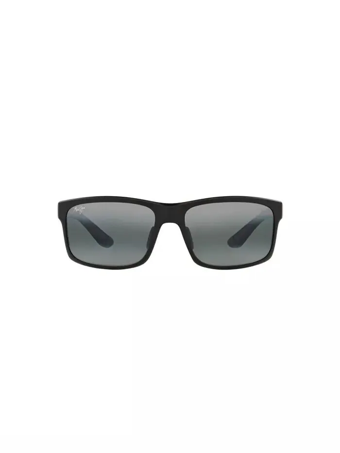 Поляризованные солнцезащитные очки унисекс, 439 POKOWAI ARCH Maui Jim — изображение 2 из 10, черный