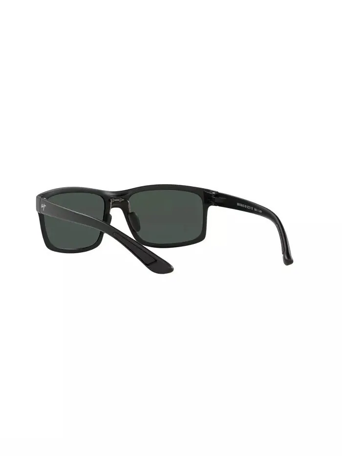 Поляризованные солнцезащитные очки унисекс, 439 POKOWAI ARCH Maui Jim — изображение 9 из 10, черный