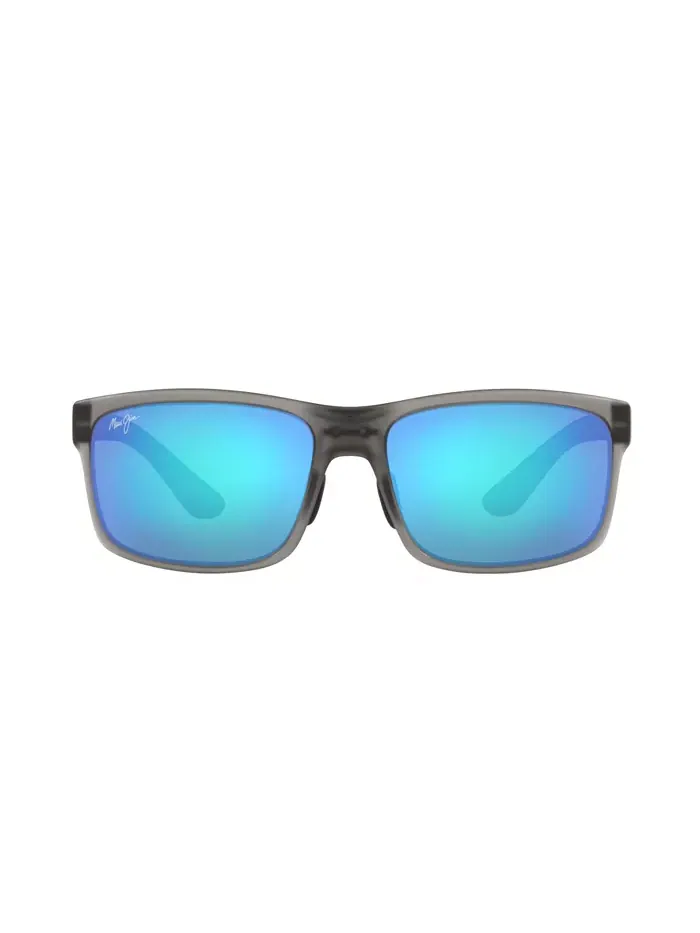 Унисекс поляризованные солнцезащитные очки, 439 POKOWAI ARCH Maui Jim — изображение 2 из 4, серый