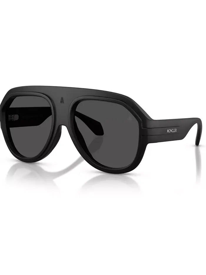 Унисекс солнцезащитные очки FYNDER, модель ME8012U Moncler — изображение 1 из 6, черный