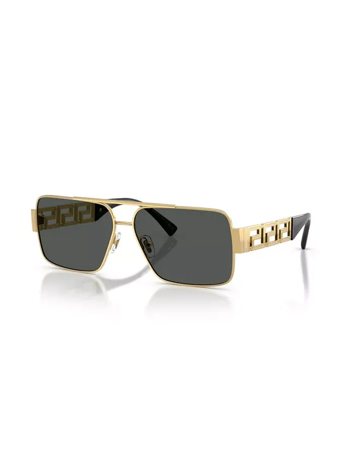 Мужские прямоугольные солнцезащитные очки VE2290 Versace