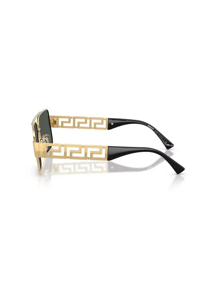 Мужские прямоугольные солнцезащитные очки VE2290 Versace — изображение 3 из 5, золото