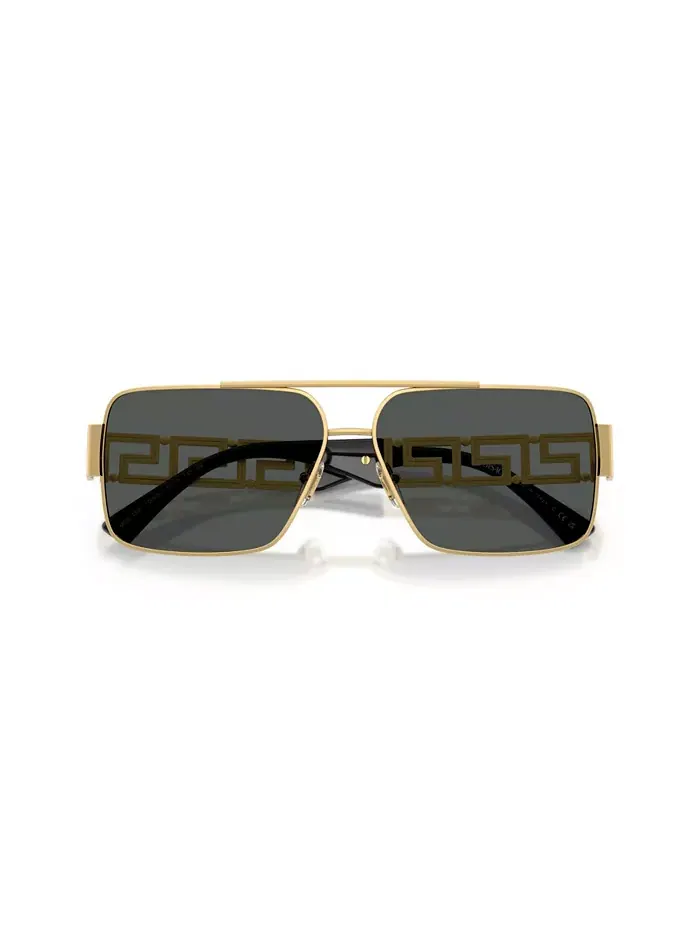 Мужские прямоугольные солнцезащитные очки VE2290 Versace — изображение 5 из 5, золото