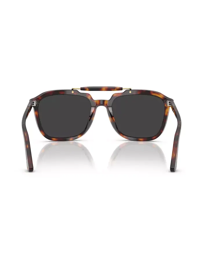 Унисекс поляризованные солнцезащитные очки, PO0203S Persol — изображение 6 из 6, коричневый