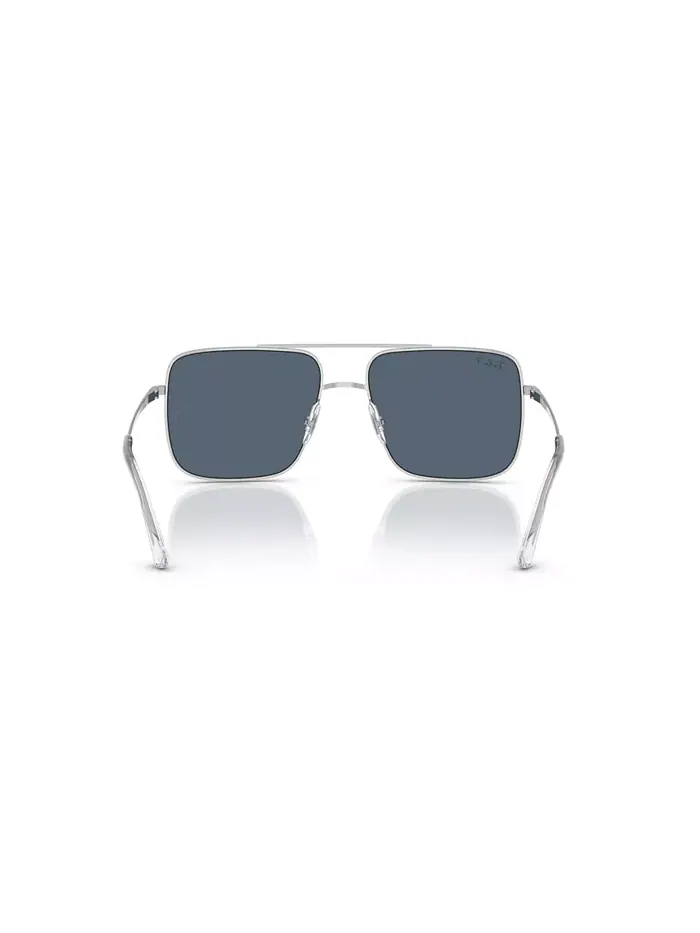 Унисекс поляризованные солнцезащитные очки, RB3758 Ray-Ban — изображение 3 из 6, серебряный
