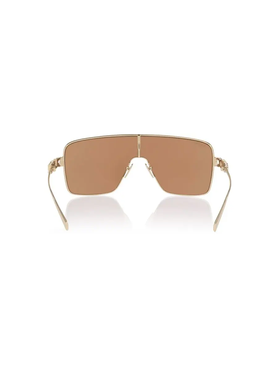 Женские солнцезащитные очки с геометрическим рисунком, GG1936S GC002636 Gucci — изображение 4 из 7, золото