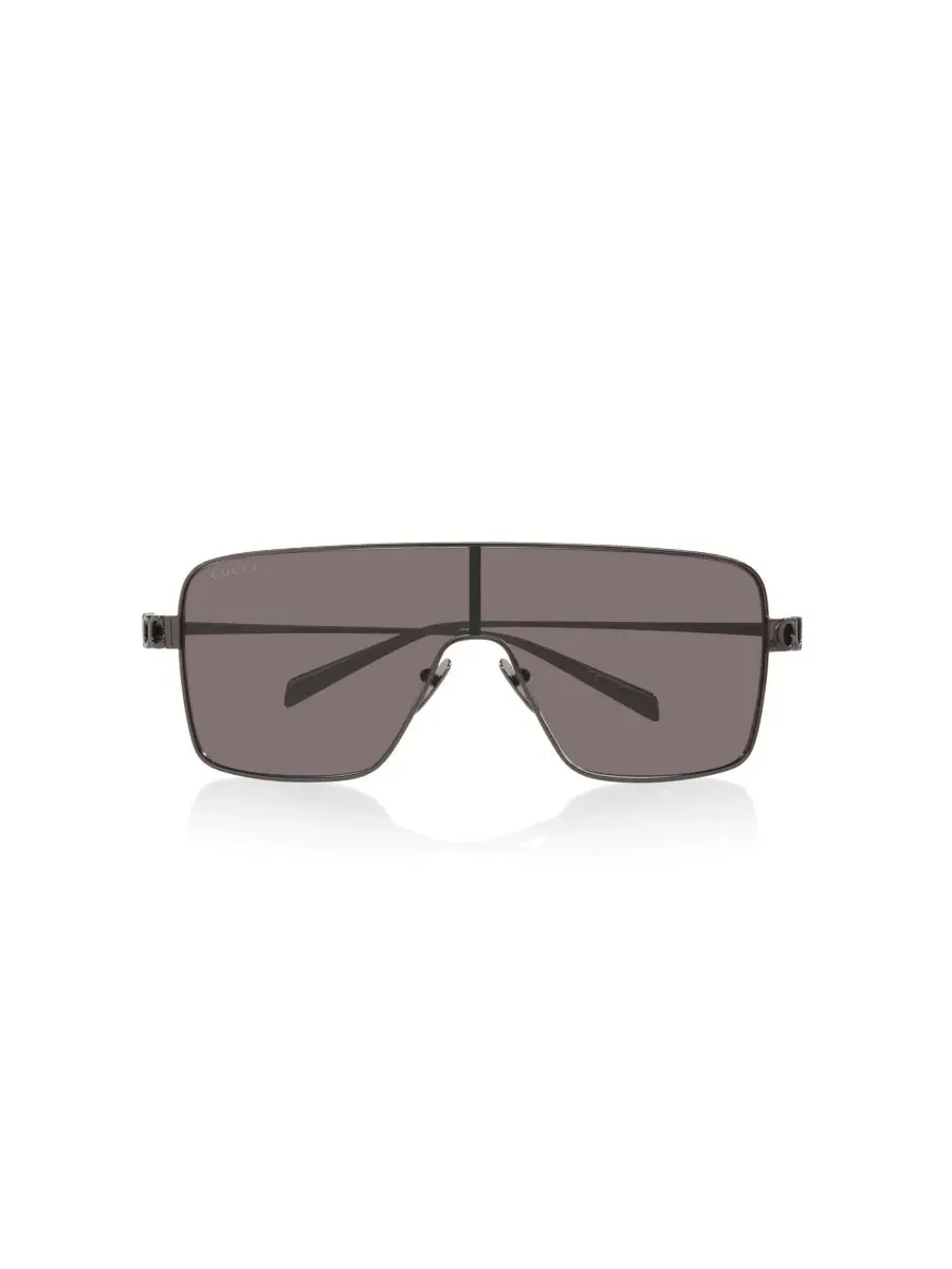 Женские солнцезащитные очки с геометрическим рисунком, GG1936S GC002636 Gucci — изображение 6 из 10, серебряный