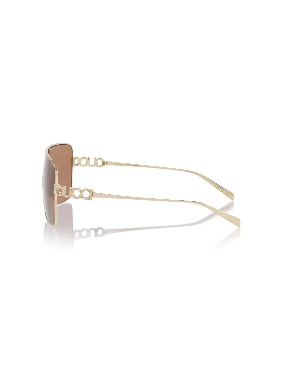 Женские солнцезащитные очки с геометрическим рисунком, GG1936S GC002636 Gucci — изображение 9 из 10, серебряный