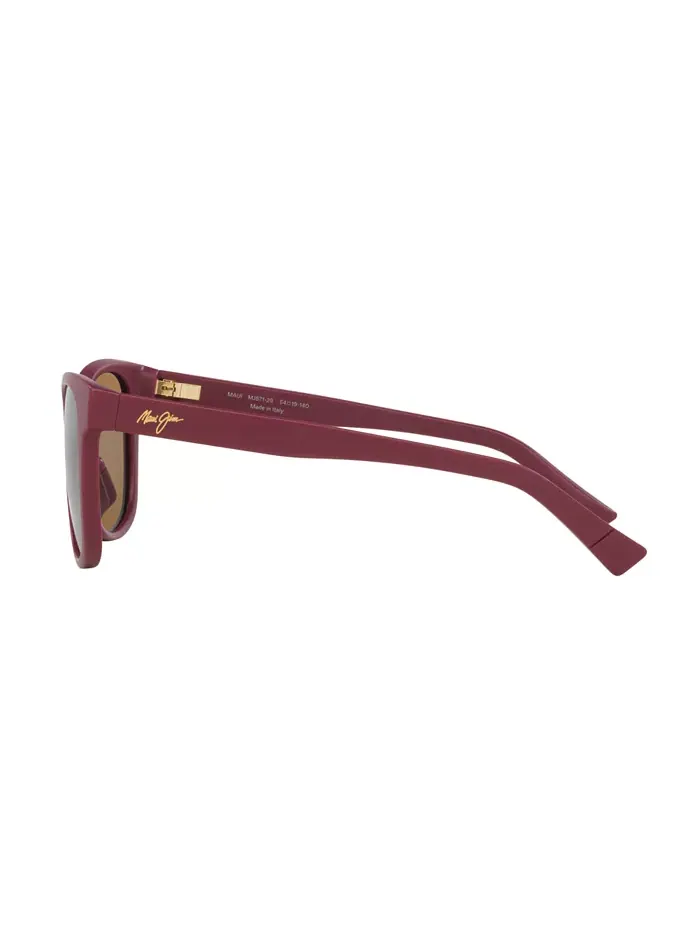 Женские поляризационные солнцезащитные очки Kiopaa, модель MJ000787 Maui Jim — изображение 3 из 5, розовый
