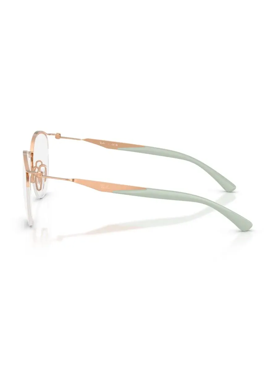 Очки RB7553 Ray-Ban — изображение 3 из 5, розовый золотистый
