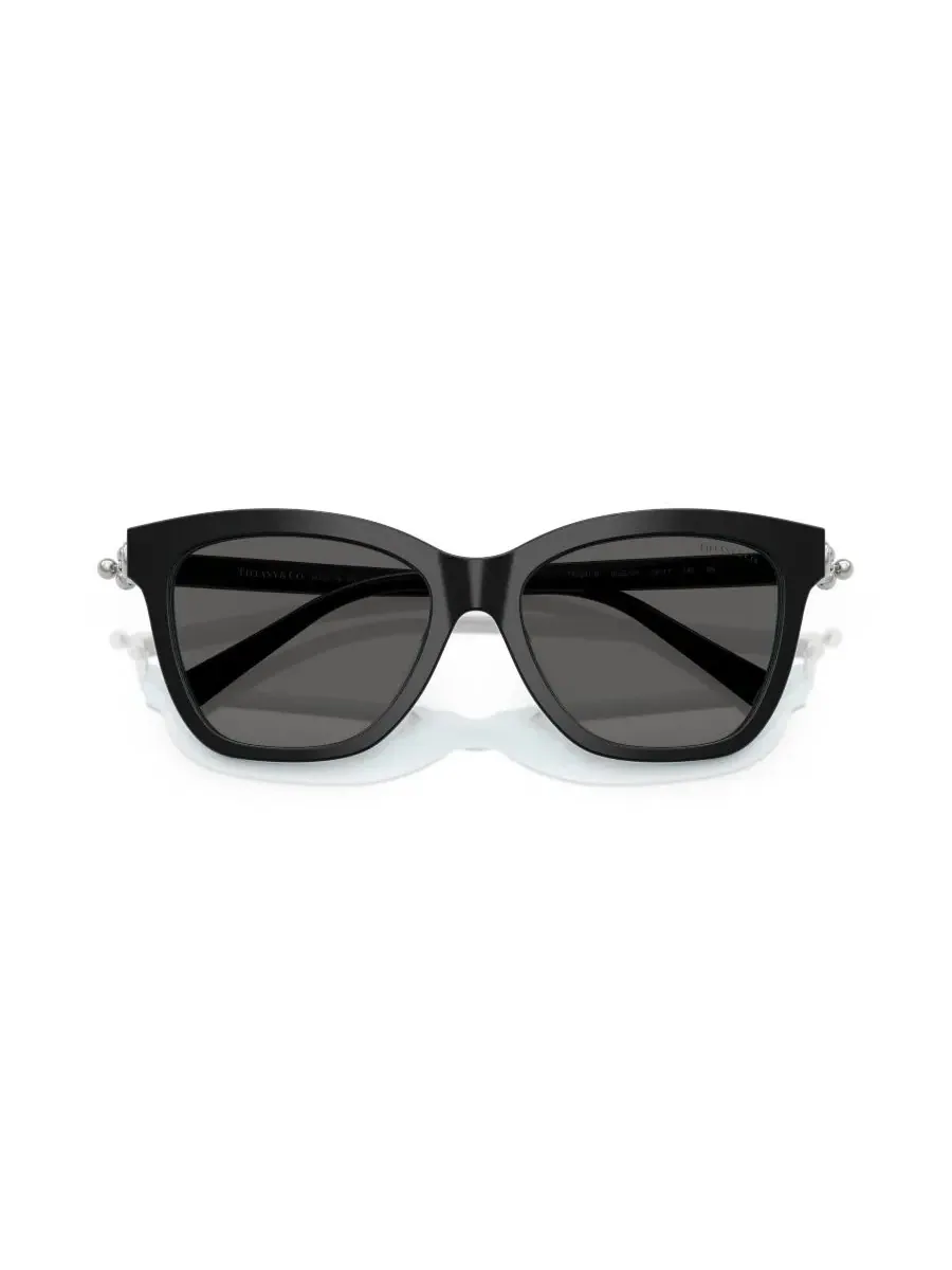 Женские квадратные солнцезащитные очки, TF4241D Tiffany & Co. — изображение 3 из 6, черный синий
