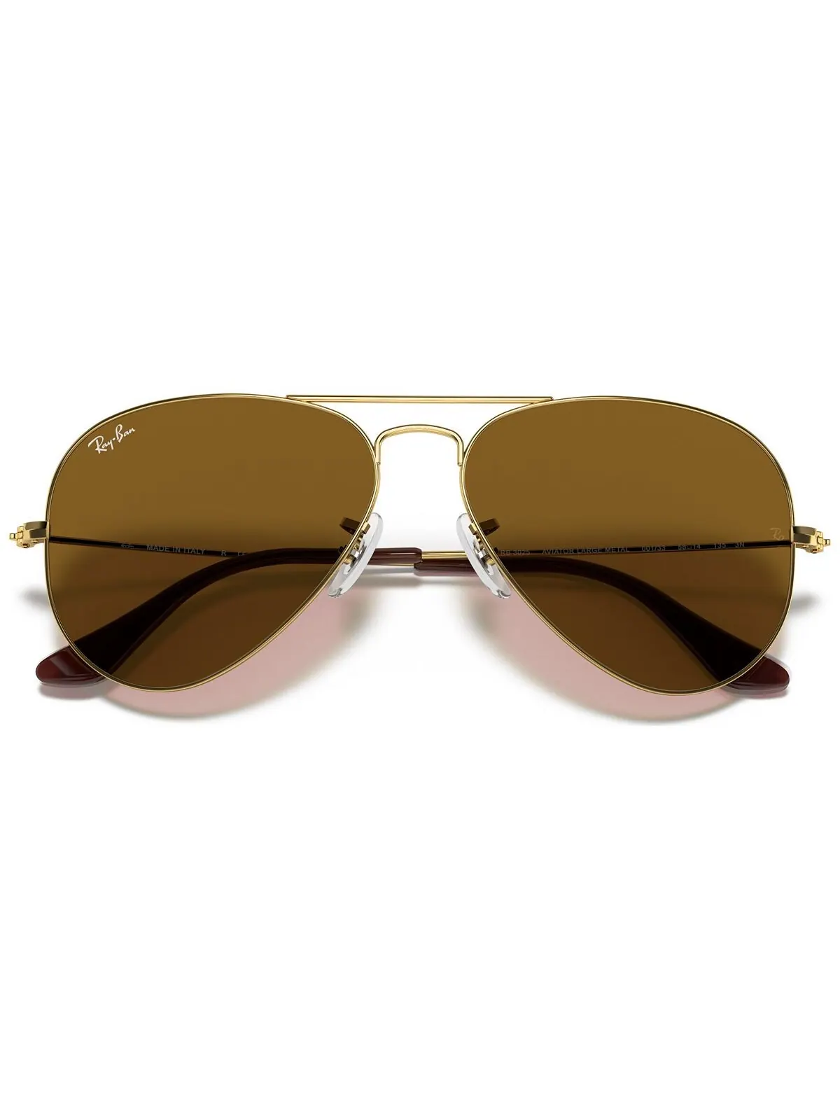 Солнцезащитные очки, RB3025 AVIATOR CLASSIC Ray-Ban — изображение 2 из 5, золотистый коричневый