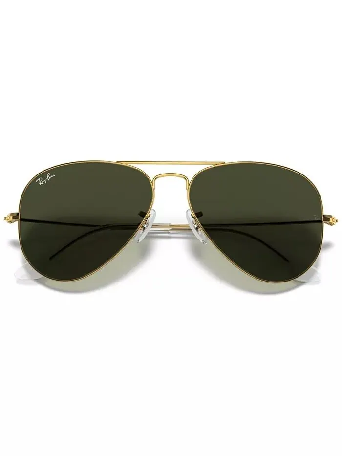 Солнцезащитные очки Ray-Ban — изображение 2 из 6, золотистый/зеленый