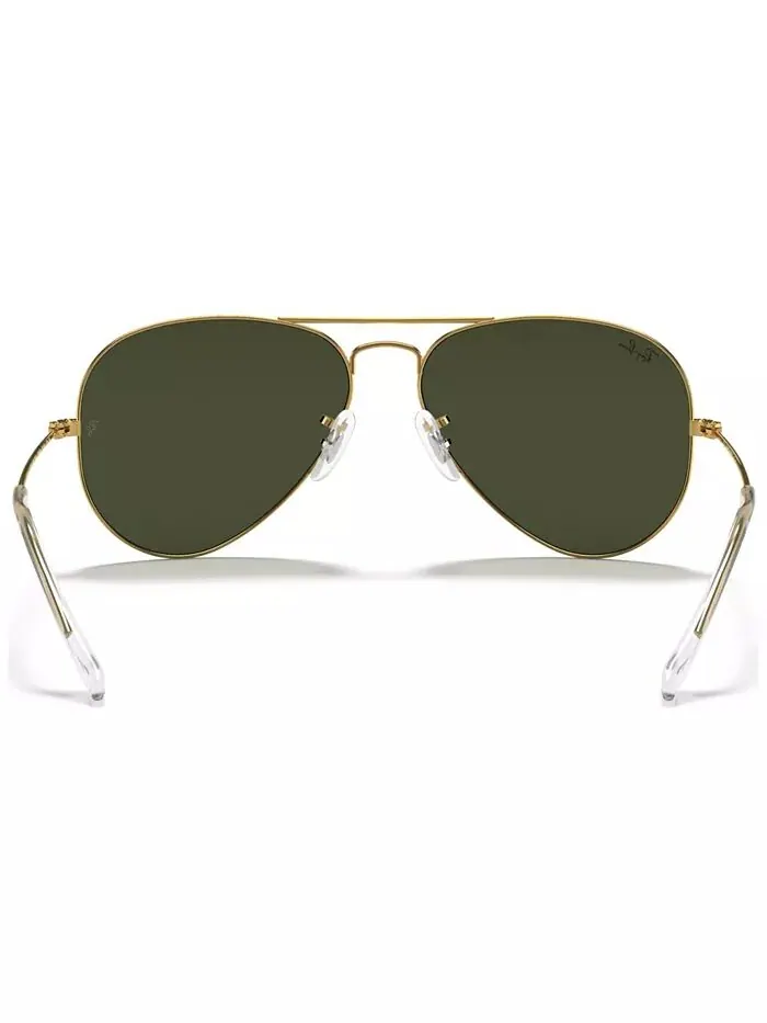 Солнцезащитные очки Ray-Ban — изображение 3 из 6, золотистый/зеленый