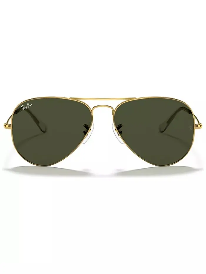 Солнцезащитные очки Ray-Ban — изображение 6 из 6, золотистый/зеленый