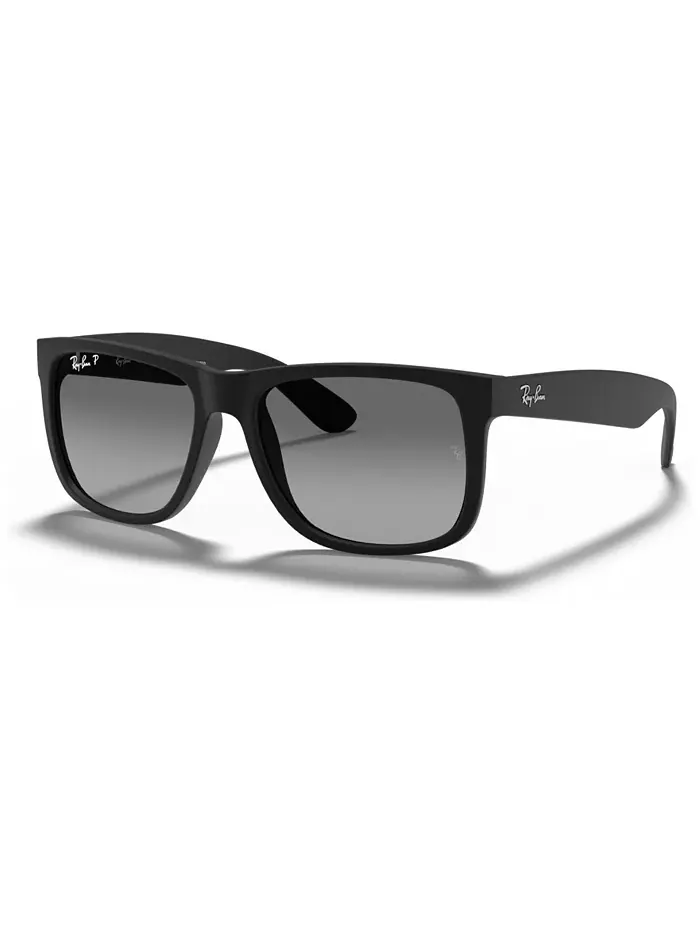 Унисекс поляризованные солнцезащитные очки Justin Gradient, RB4165 Ray-Ban — изображение 1 из 6, черный
