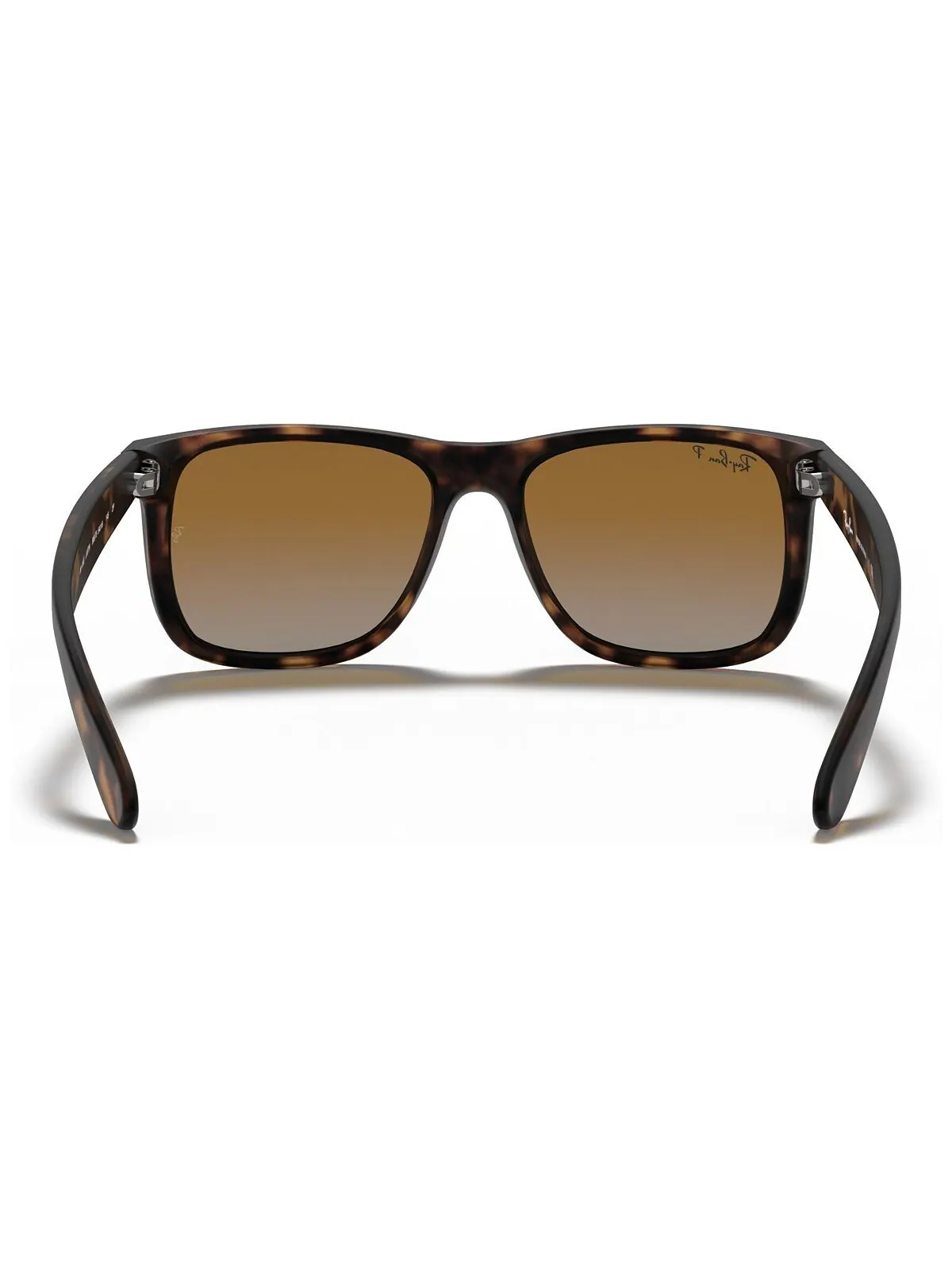 Поляризованные солнцезащитные очки Ray-Ban Justin Classic RB4165, размер 55 — изображение 4 из 6, коричневый серый
