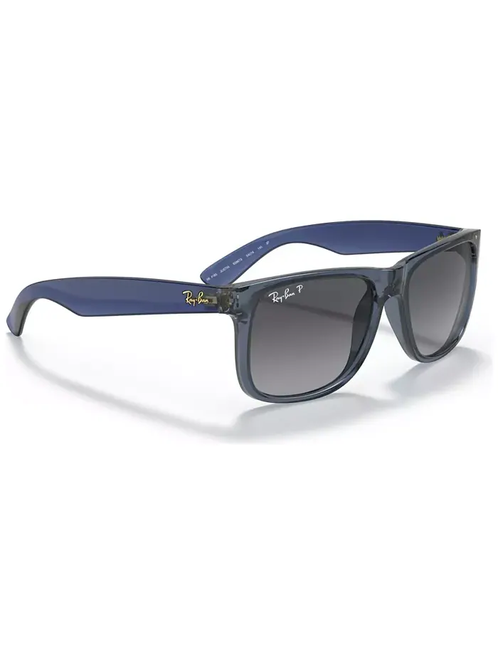 Унисекс поляризованные солнцезащитные очки Justin Gradient, RB4165 Ray-Ban — изображение 3 из 4, синий