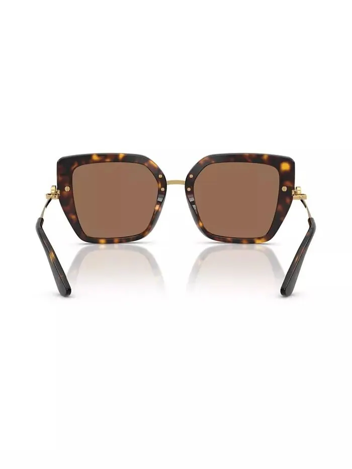Женские солнцезащитные очки Dolce & Gabbana DG4474 Dolce&Gabbana — изображение 5 из 10, коричневый