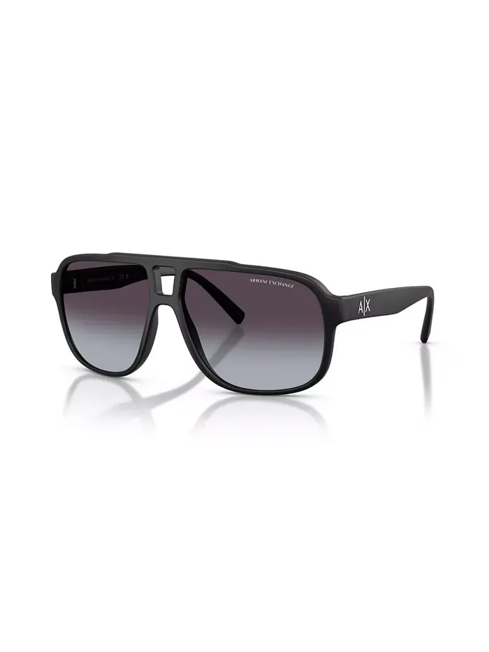 Мужские прямоугольные солнцезащитные очки AX4104S Armani Exchange