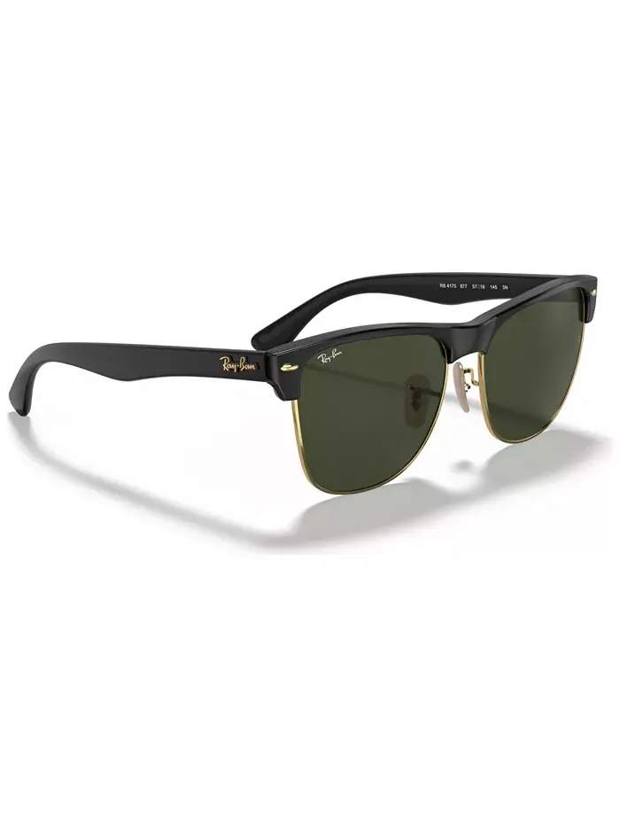 Солнечные очки, RB4175 CLUBMASTER OVERSIZED Ray-Ban — изображение 3 из 6, зеленый