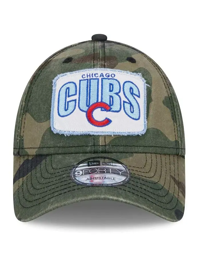 Мужская кепка Camo Chicago Cubs Gameday 9FORTY Adjustable New Era — изображение 4 из 4