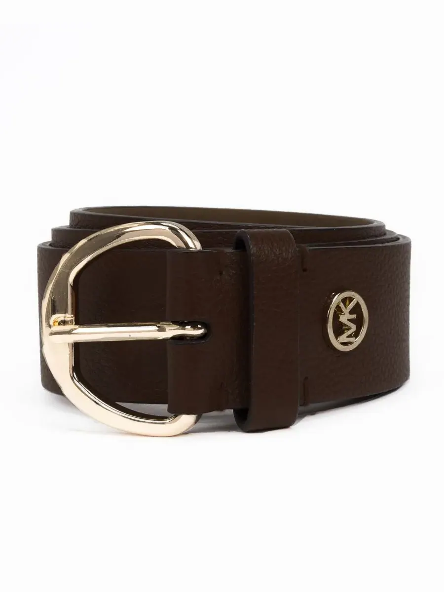 Женский пояс Michael Kors Pebble Belt 38 мм — изображение 1 из 4, шоколад