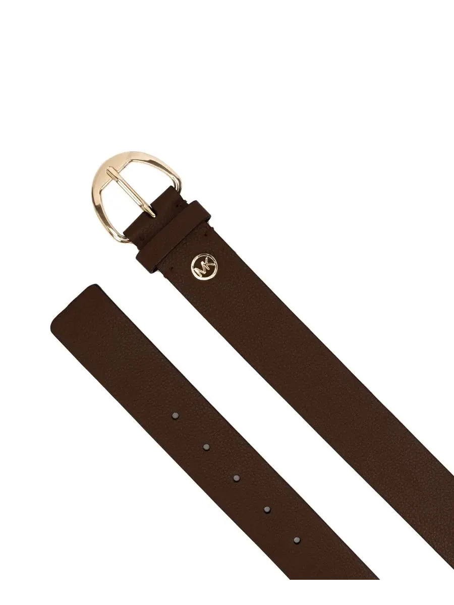 Женский пояс Michael Kors Pebble Belt 38 мм — изображение 3 из 4, шоколад