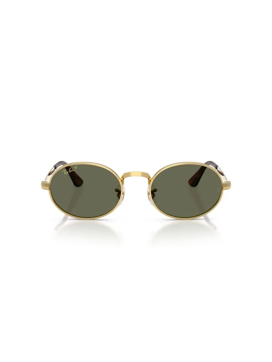 Солнцезащитные очки прямоугольные RB3931 Ray-Ban — изображение 2 из 7, золотистый