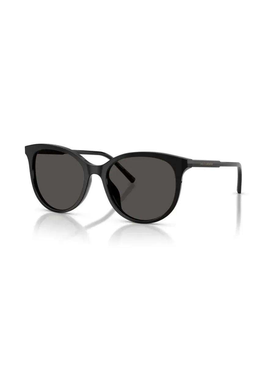 Женские круглые солнцезащитные очки, DG4540 Dolce&Gabbana — изображение 1 из 6, черный