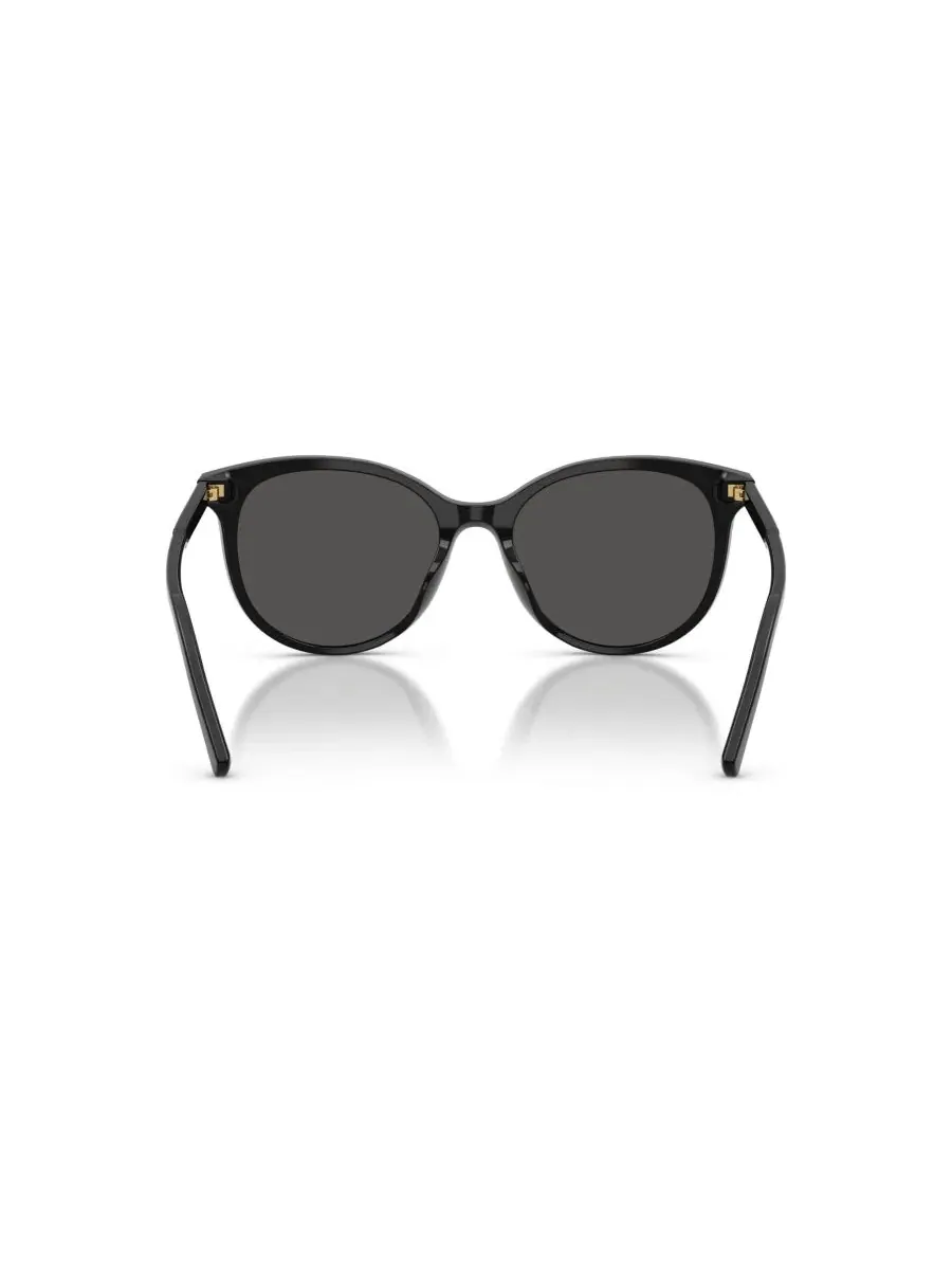 Женские круглые солнцезащитные очки, DG4540 Dolce&Gabbana — изображение 4 из 6, черный
