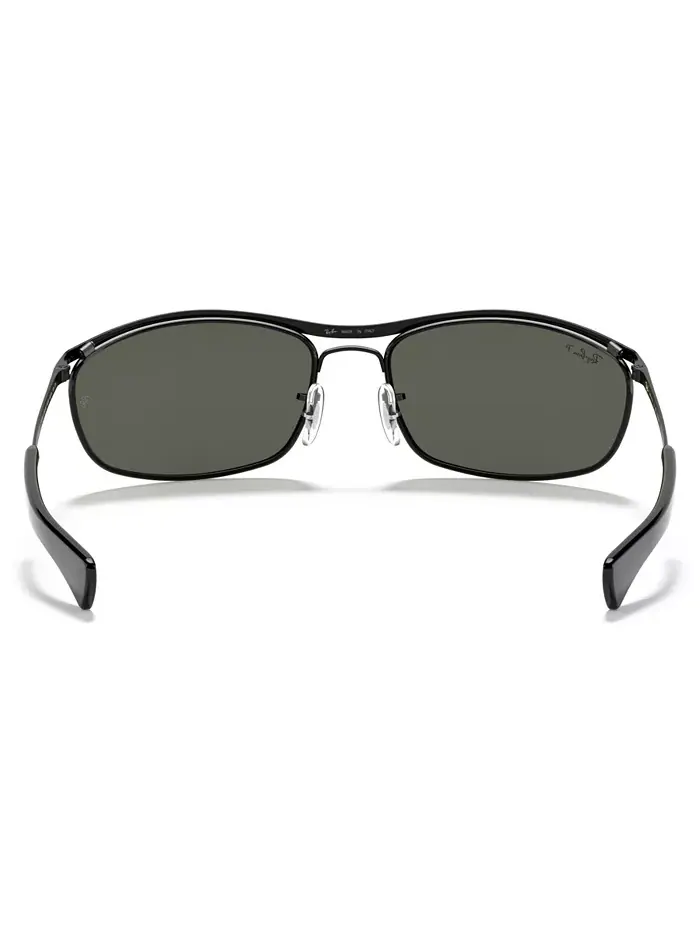 Очки солнцезащитные поляризованные OLYMPIAN I DELUXE, RB3119M 62 Ray-Ban — изображение 2 из 7, черный/зеленый