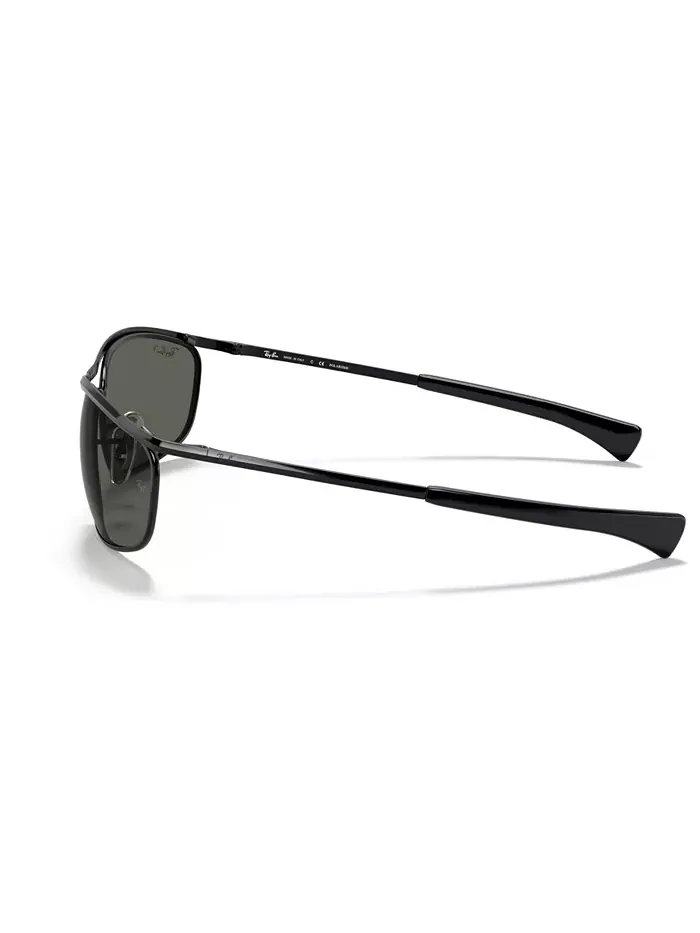 Очки солнцезащитные поляризованные OLYMPIAN I DELUXE, RB3119M 62 Ray-Ban — изображение 5 из 7, черный/зеленый