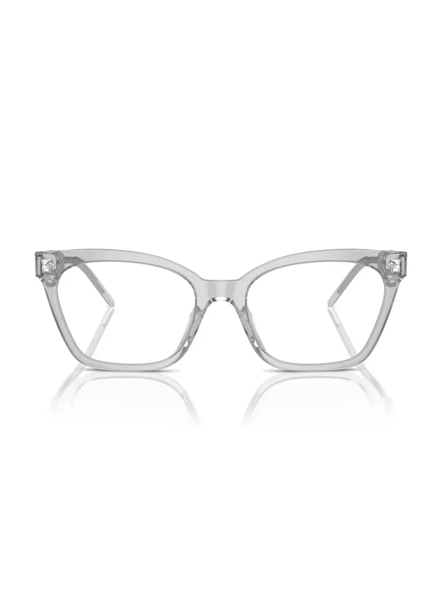 Женские очки с оправой кошачий глаз Giorgio Armani — изображение 2 из 5, прозрачный серый