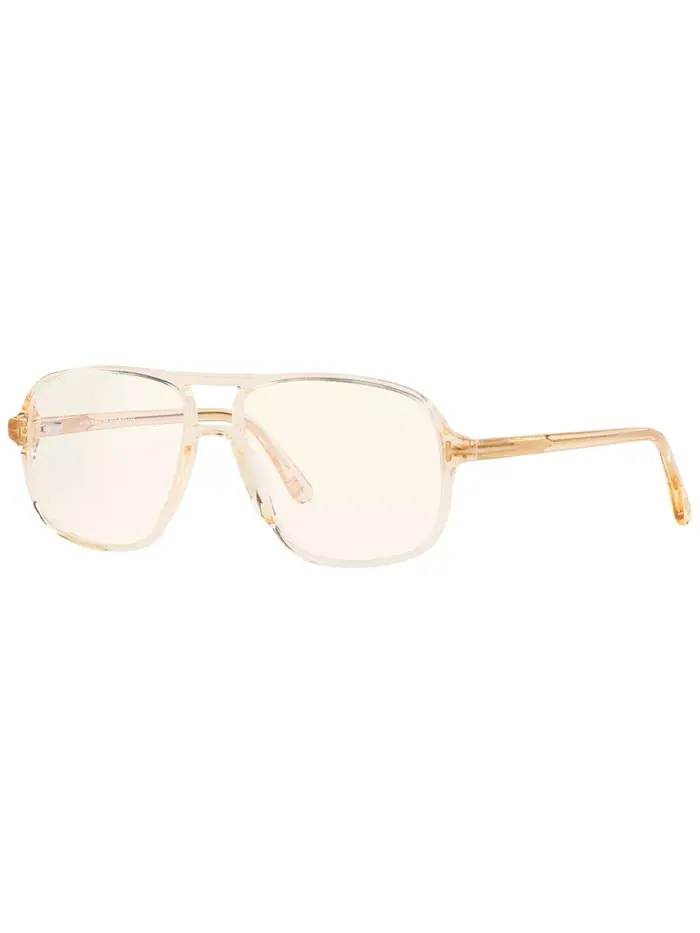 Мужские квадратные очки TR001317 Tom Ford — изображение 1 из 10, коричневый