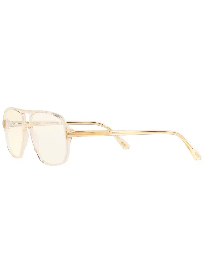 Мужские квадратные очки TR001317 Tom Ford — изображение 2 из 10, коричневый