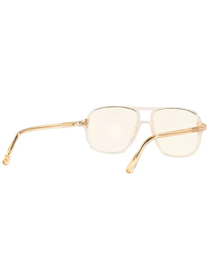 Мужские квадратные очки TR001317 Tom Ford — изображение 6 из 10, коричневый