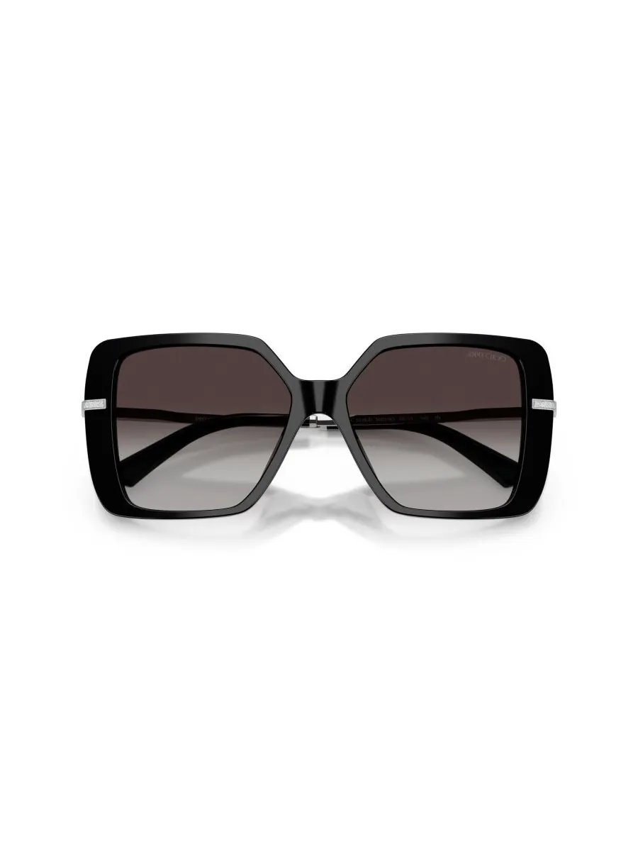 Женские квадратные солнцезащитные очки, JC5048JU Jimmy Choo — изображение 5 из 5, черный