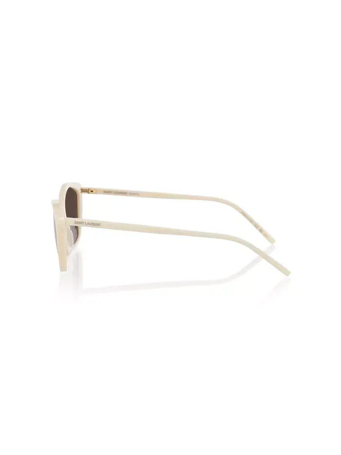 Женские большие солнцезащитные очки, SL 775 YS000669 Saint Laurent — изображение 2 из 5, белый