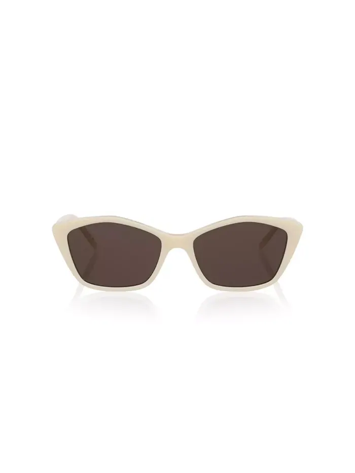 Женские большие солнцезащитные очки, SL 775 YS000669 Saint Laurent — изображение 4 из 5, белый