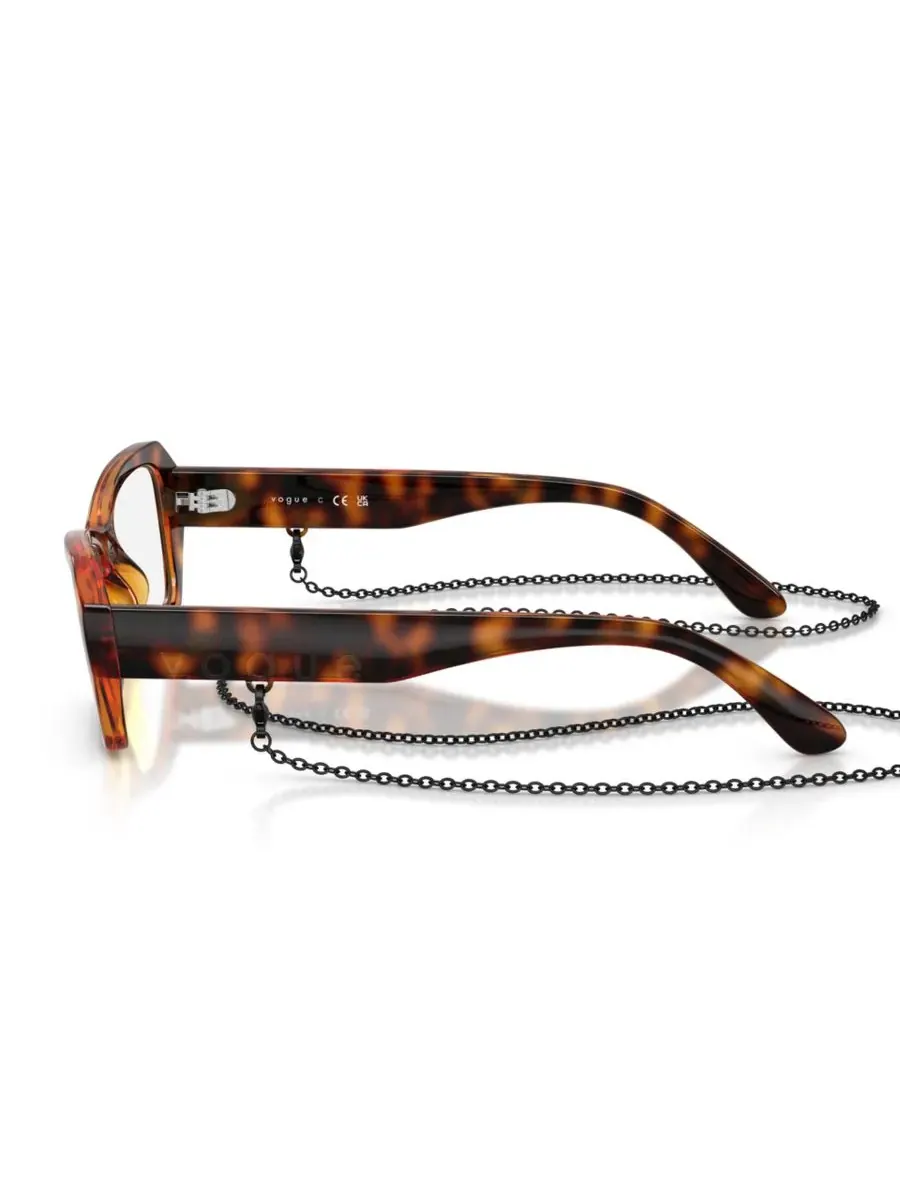 Женские очки-бабочки, VO5656U Vogue Eyewear, темно-havana — изображение 4 из 5, коричневый