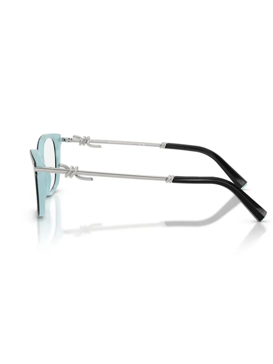 Женские квадратные очки, TF2281 Tiffany & Co. — изображение 3 из 6, черный синий
