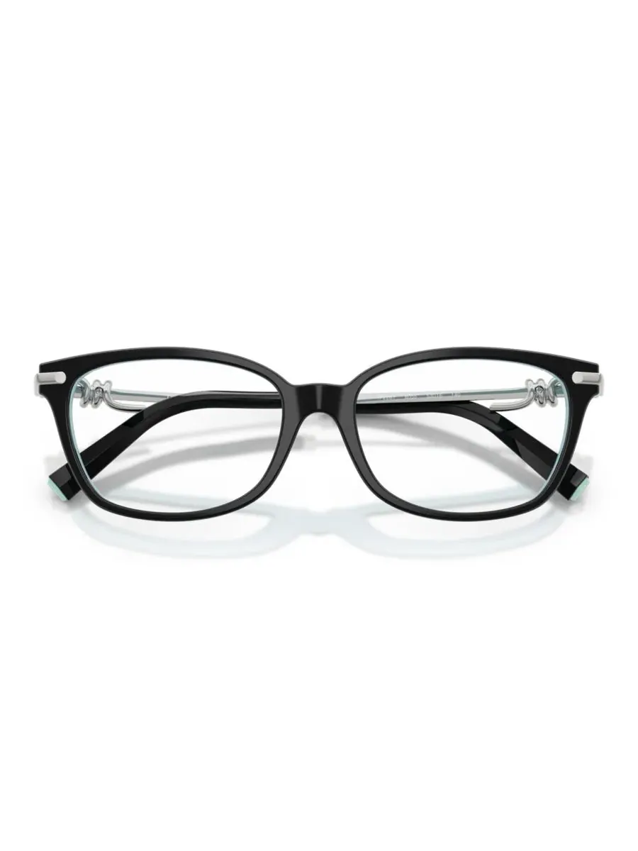 Женские квадратные очки, TF2281 Tiffany & Co. — изображение 4 из 6, черный синий