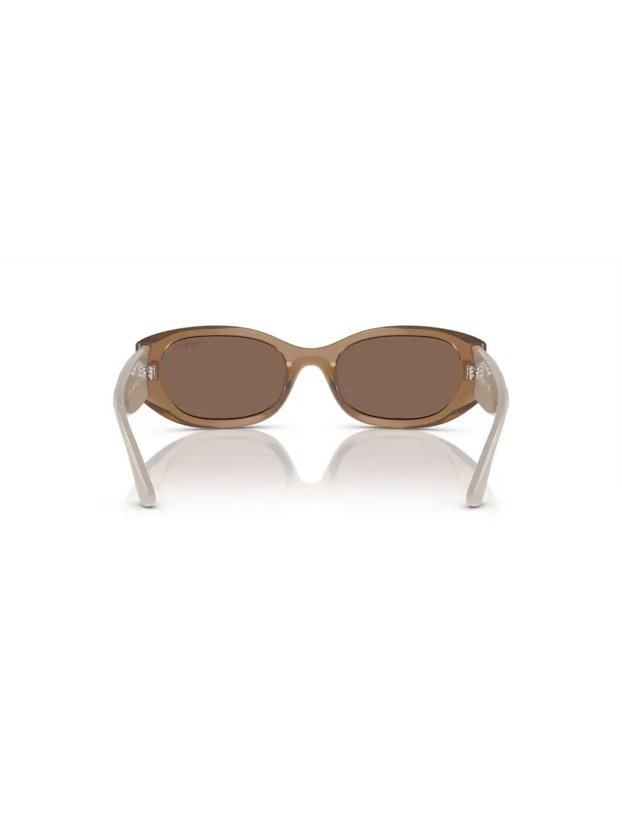 Женские прямоугольные солнцезащитные очки, VO5525S Vogue Eyewear — изображение 4 из 6, коричневый